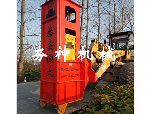 hr系列高速液壓破碎錘施工案例