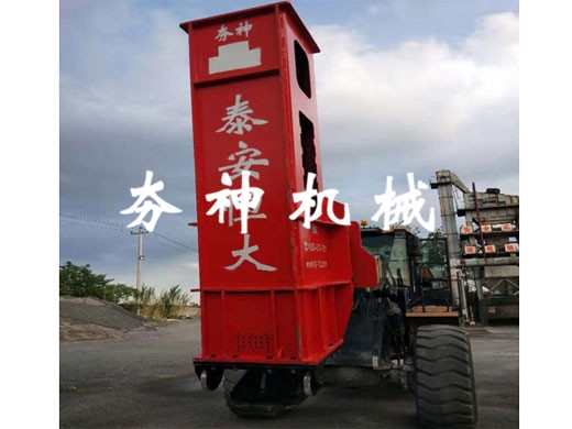 hr系列高速液壓破碎錘施工案例