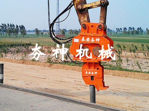 VC-D系列多功能液壓振動夯實(shí)機(jī)施工案例